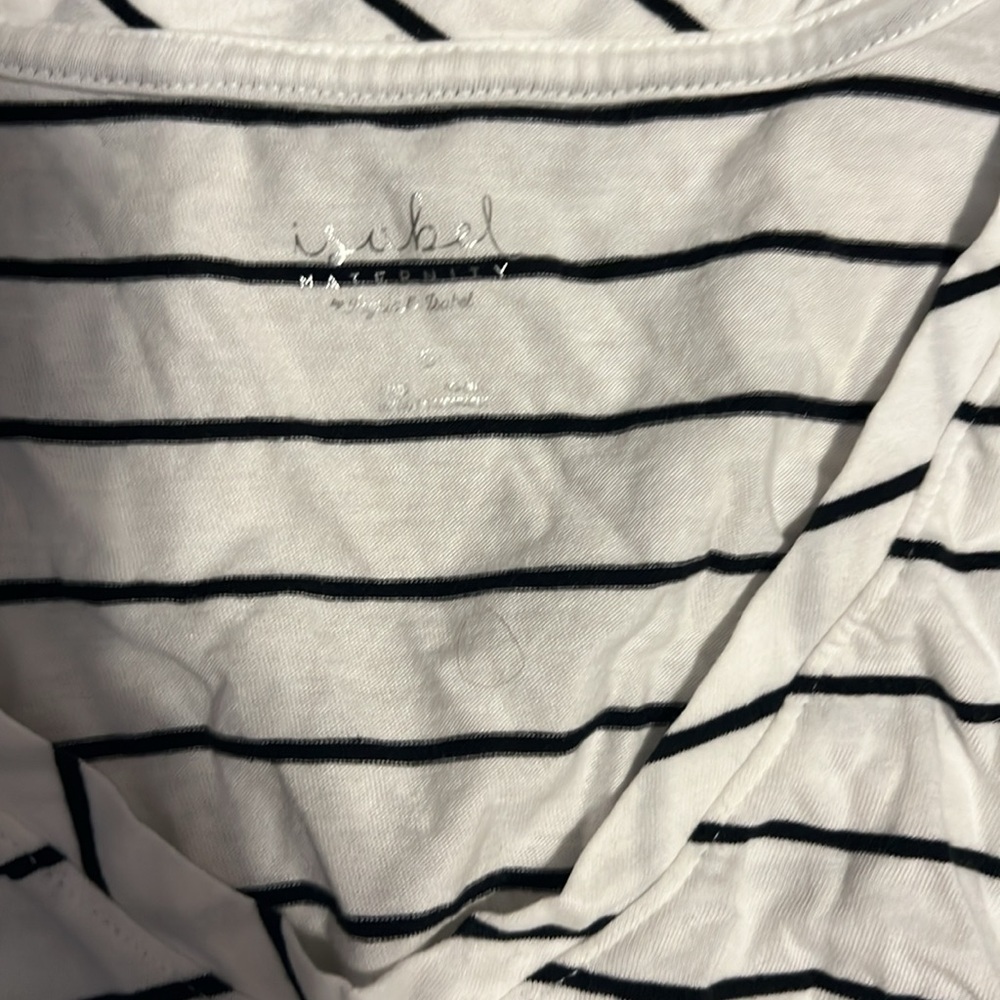 Isabel Maternity Long Sleeve Shirt - Picture 2 of 2